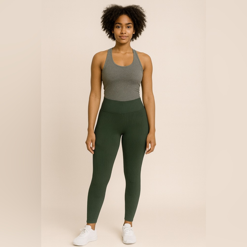 Swank A Posh “Sweet Tart” Ribbed Leggings M (6–8) – NWOT